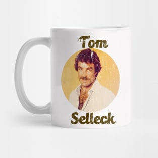 Cool Pose Tom Selleck 80s Mug